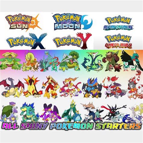 omega ruby all starters.